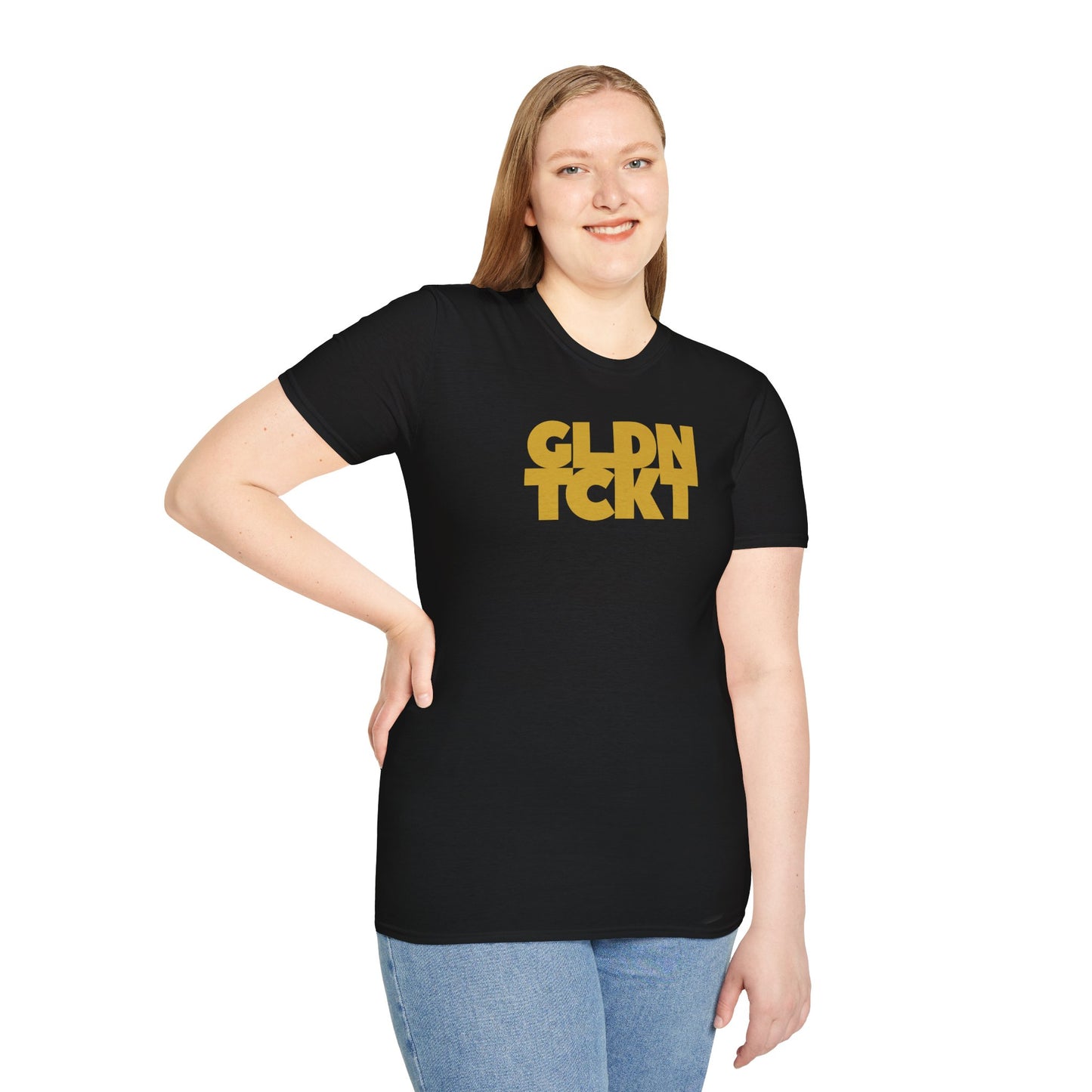 GLDN TCKT Unisex Softstyle 100% Cotton T-Shirt