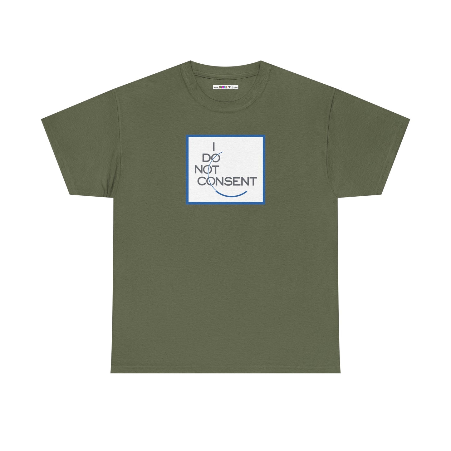 I DO NOT CONSENT Unisex Heavy Cotton Tee
