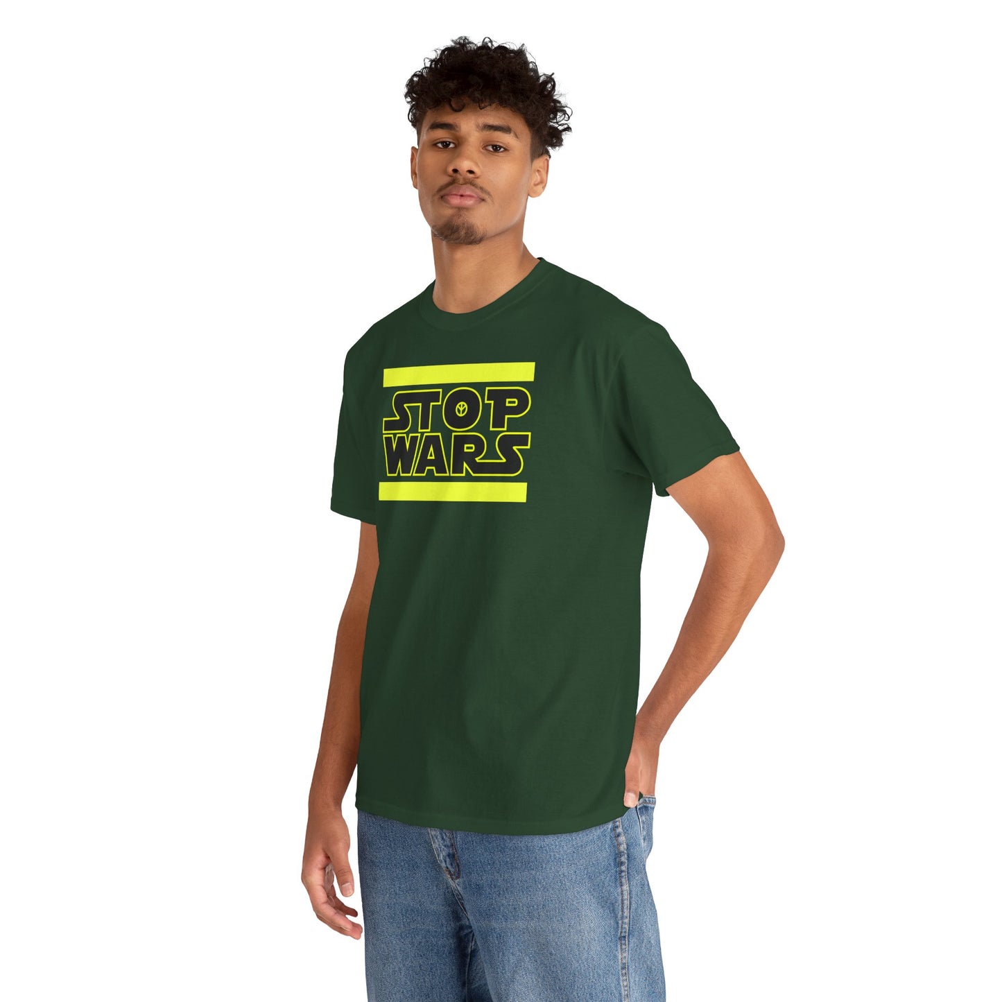 STOP WARS Unisex Heavy Cotton Tee