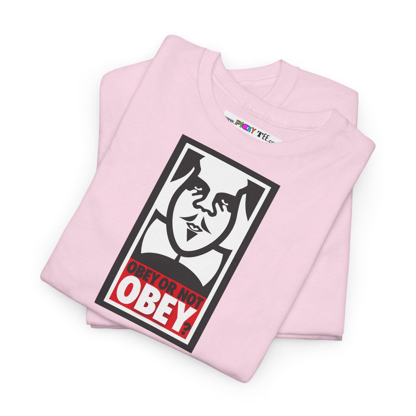 OBEY OR NOT OBEY? Unisex Heavy Cotton Tee