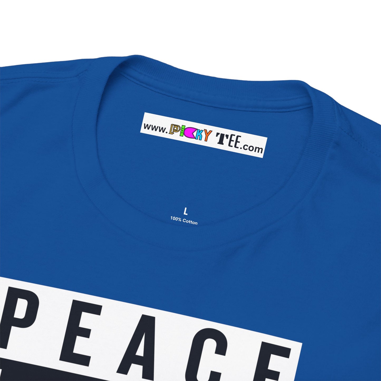 PEACELOVEUNITY Unisex Heavy Cotton Tee