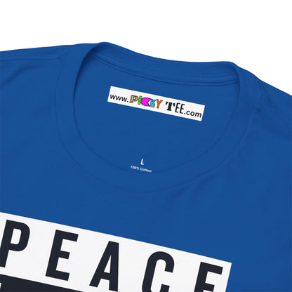 PEACELOVEUNITY Unisex Heavy Cotton Tee