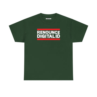 RENOUNCE DIGITAL ID Unisex Heavy Cotton Tee