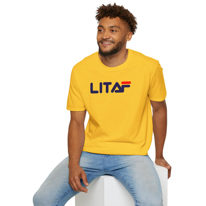 LIT AF Unisex Softstyle 100% Cotton T-Shirt