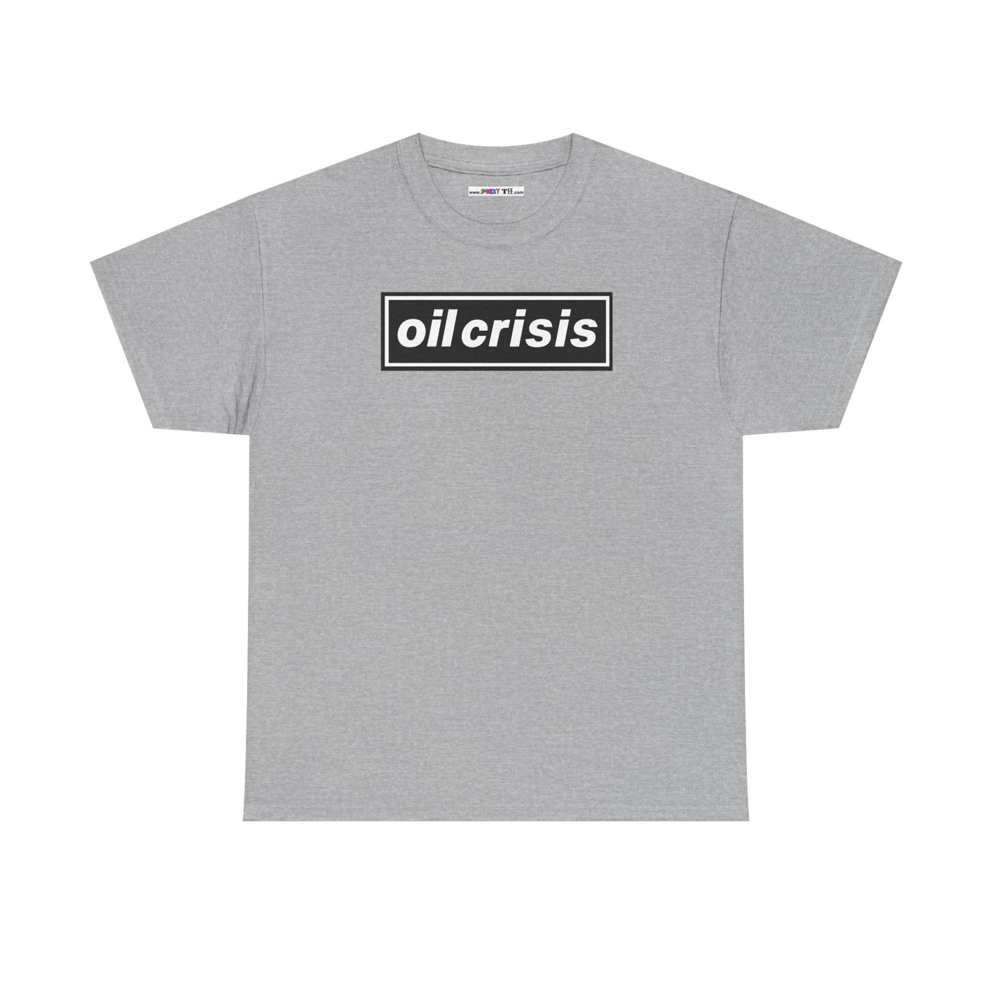 oil crisis/Foil THE crisis Unisex Heavy Cotton Tee