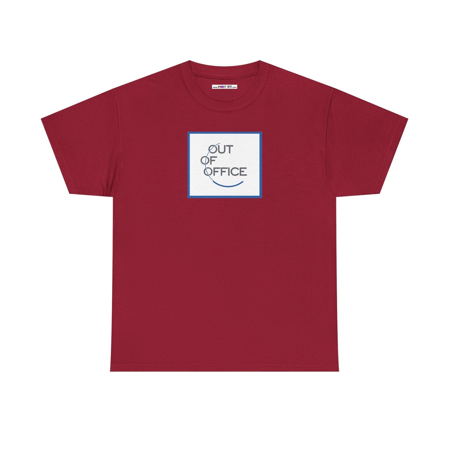 OUT OF OFFICE Unisex Heavy Cotton Tee