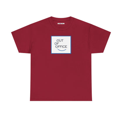 OUT OF OFFICE Unisex Heavy Cotton Tee