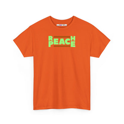 REACH PEACE Unisex Heavy Cotton Tee