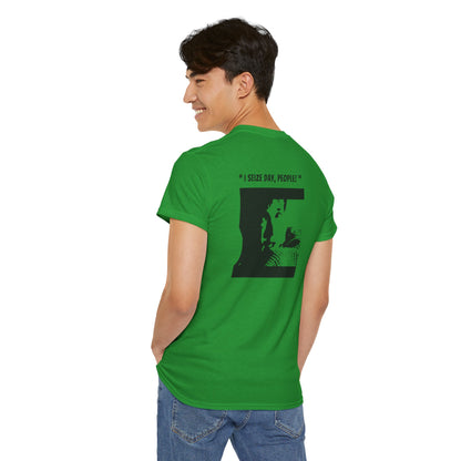 CARPE DIEM "I SEIZE DAY, PEOPLE" Unisex Heavy Cotton Tee