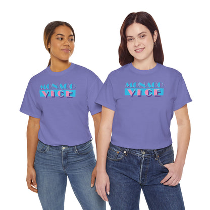 MONACO VICE Unisex Heavy Cotton Tee