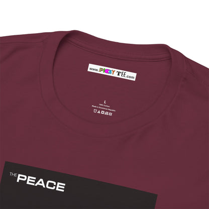 the PEACE ghost in the war-machine Unisex Heavy Cotton Tee