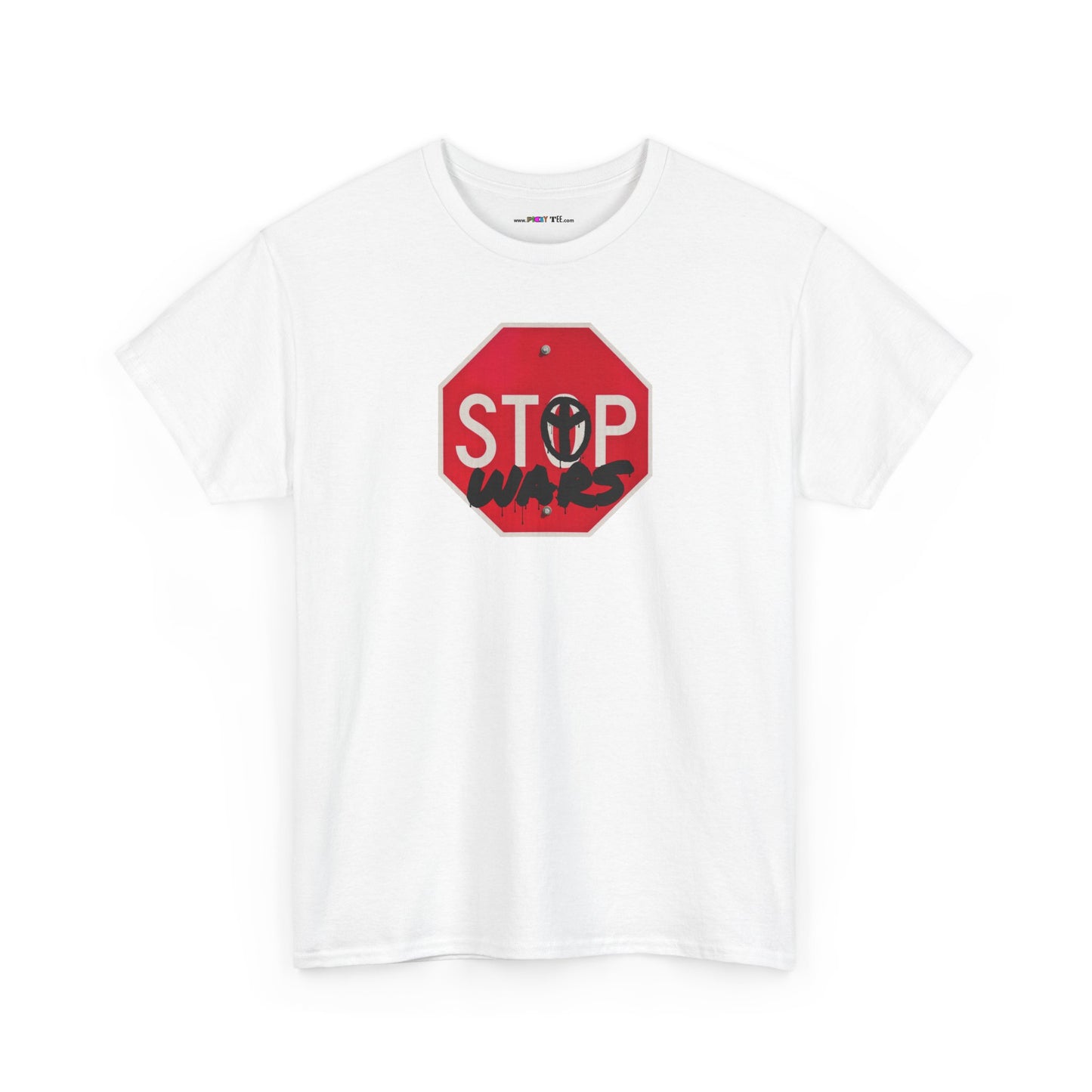 STOP wars Unisex Heavy Cotton Tee