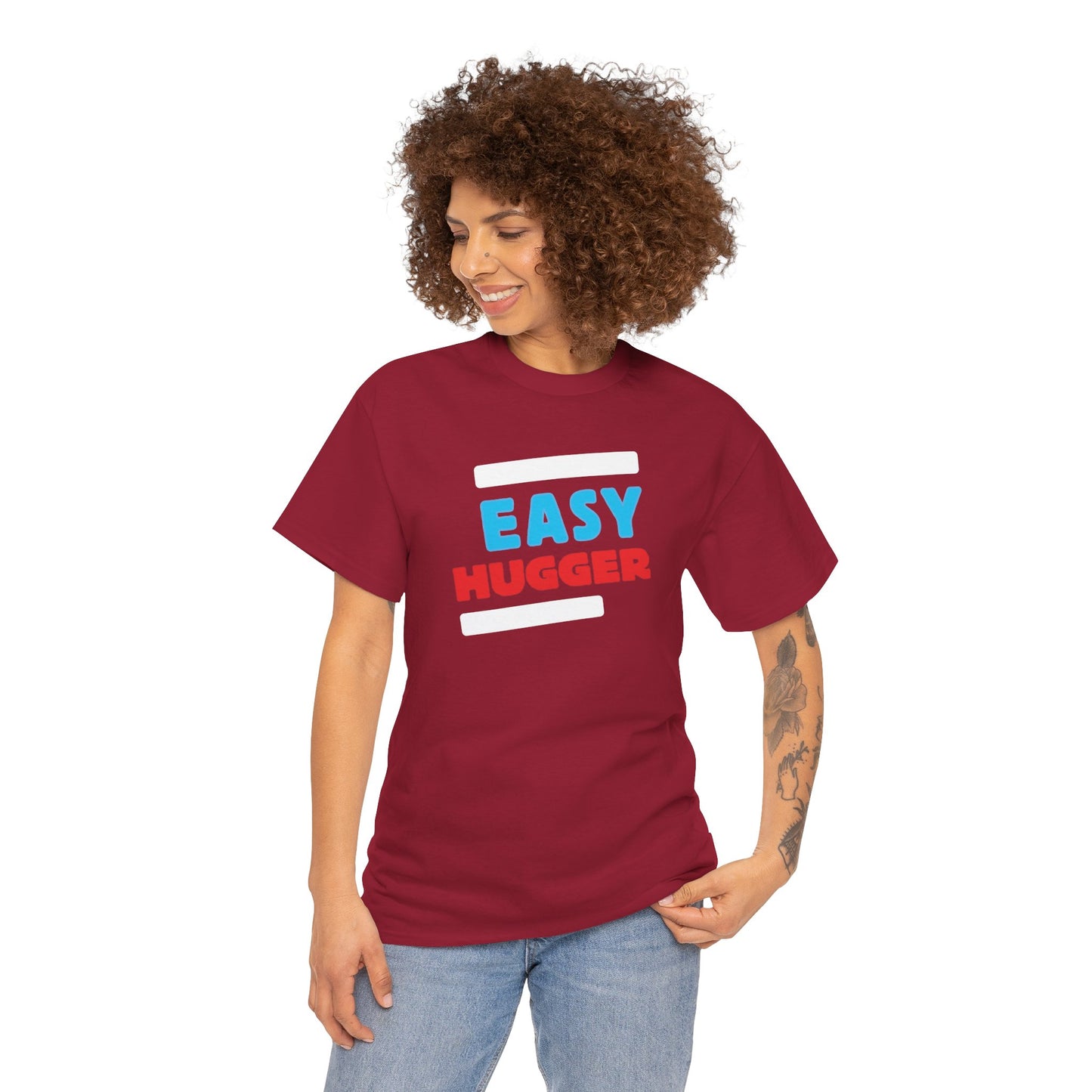 EASY HUGGER Unisex Heavy Cotton Tee