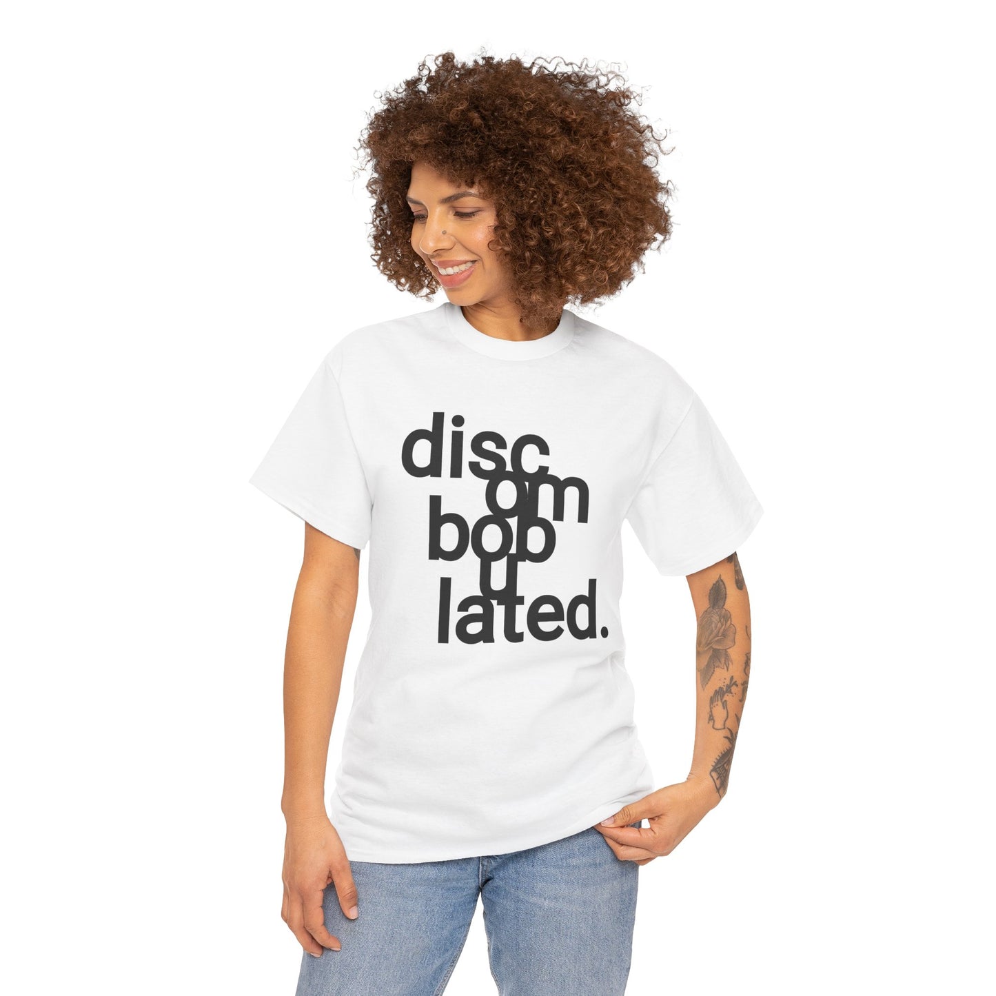 disc om bob u lated. Unisex Heavy Cotton Tee