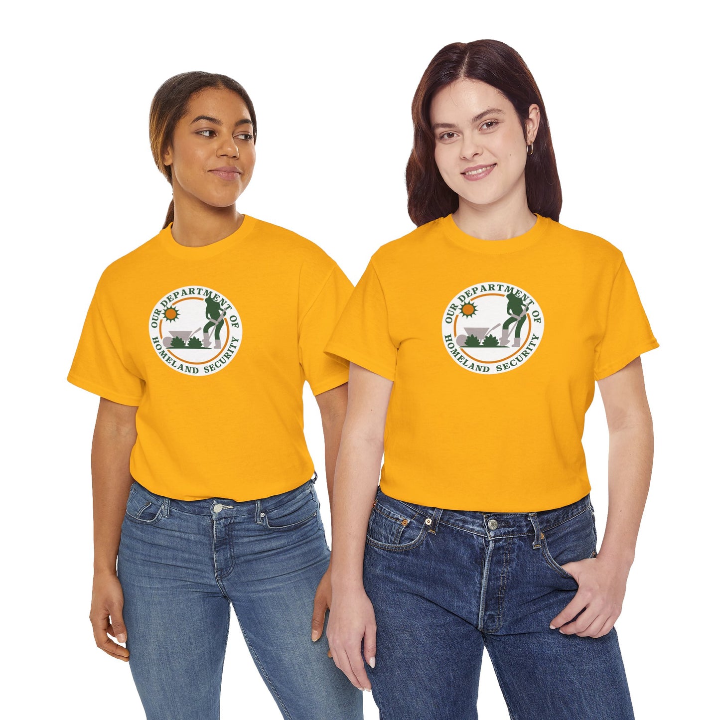 HOMELAND SECURITY (OUR DEPARTMENT OF) Unisex Heavy Cotton Tee