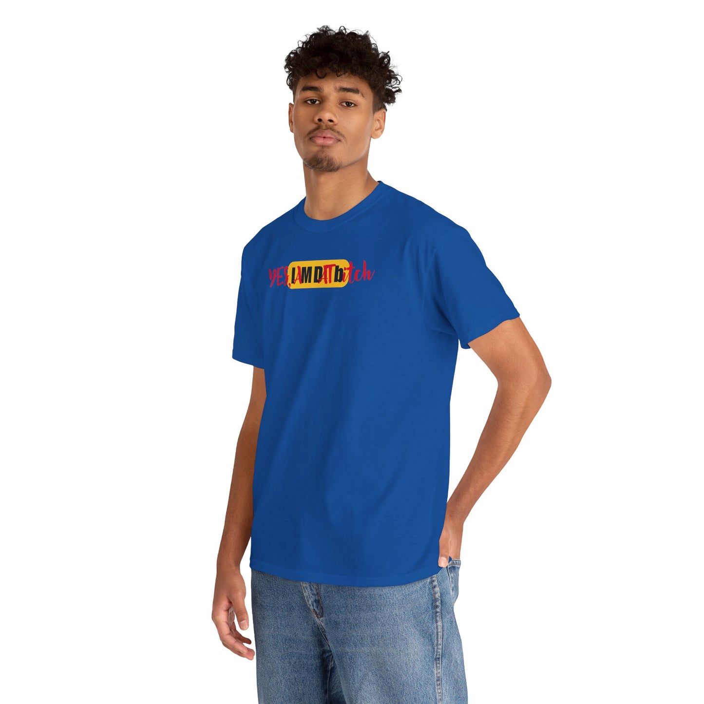 YES, IAMDATbitch Unisex Heavy Cotton Tee