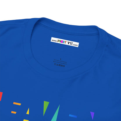 HEAVEN ON EARTH Unisex Heavy Cotton Tee — here now.