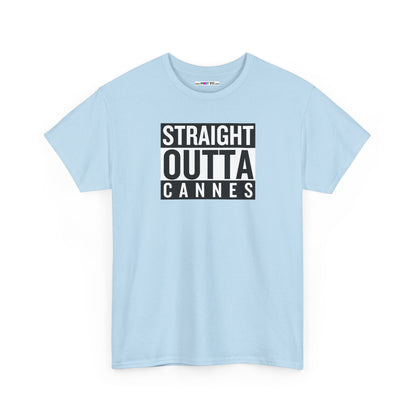 STRAIGHT OUTTA CANNES Unisex Heavy Cotton Tee