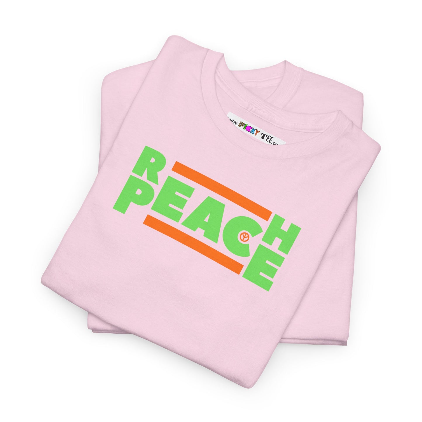 REACH PEACE Unisex Heavy Cotton Tee