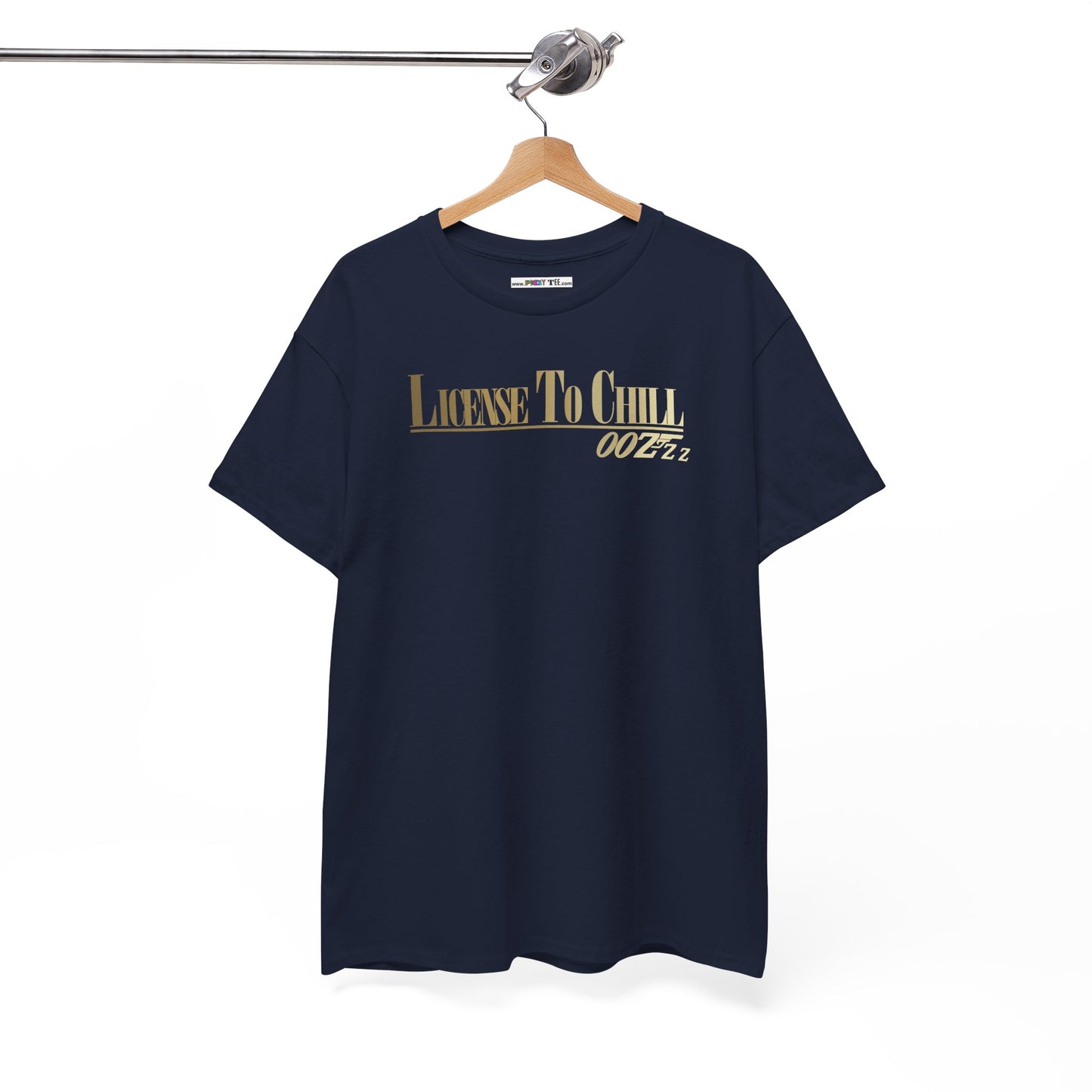 LICENSE TO CHILL 00Zzz Unisex Heavy Cotton Tee