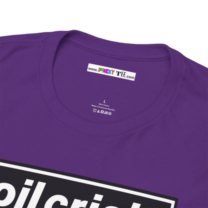 oil crisis/Foil THE crisis Unisex Heavy Cotton Tee