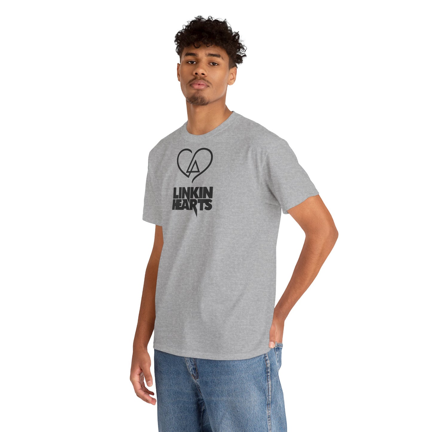 LINKIN HEARTS Unisex Heavy Cotton Tee