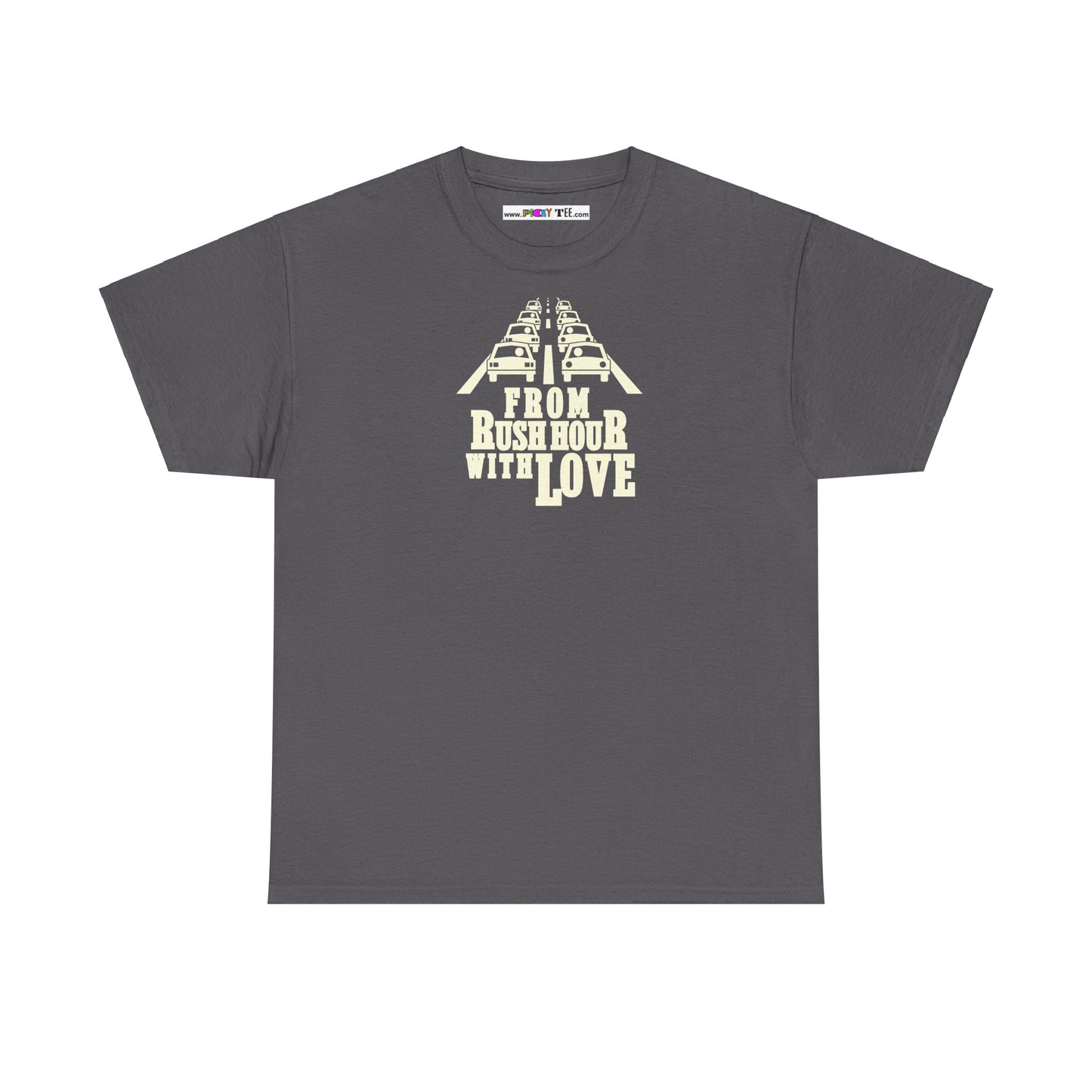 FROM RUSH HOUR WITH LOVE Unisex Heavy Cotton Tee