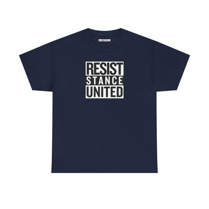 RESIST STANCE UNITED Unisex Heavy Cotton Tee