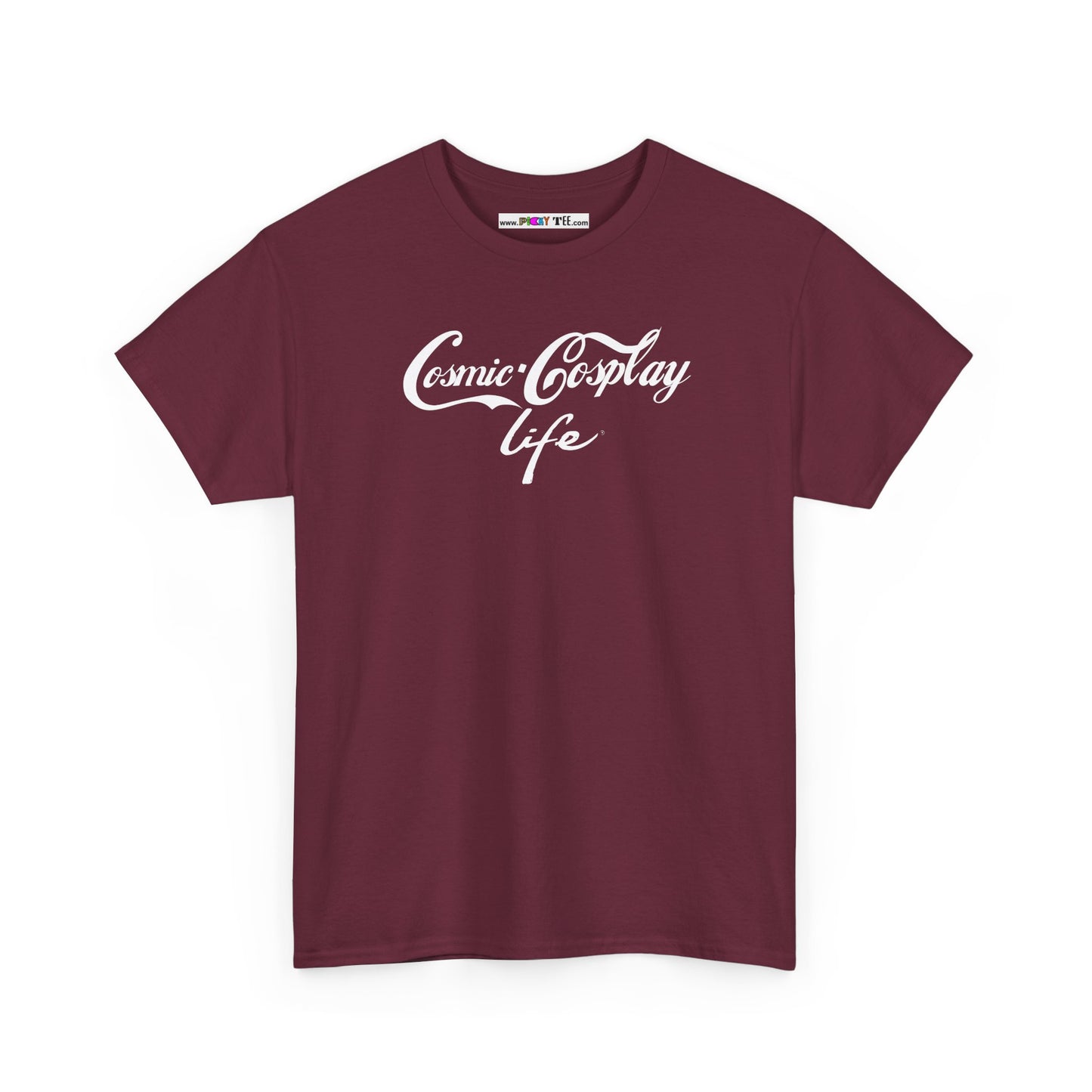 Cosmic Cosplay Life Unisex Heavy Cotton Tee