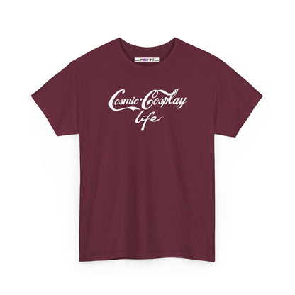 Cosmic Cosplay Life Unisex Heavy Cotton Tee