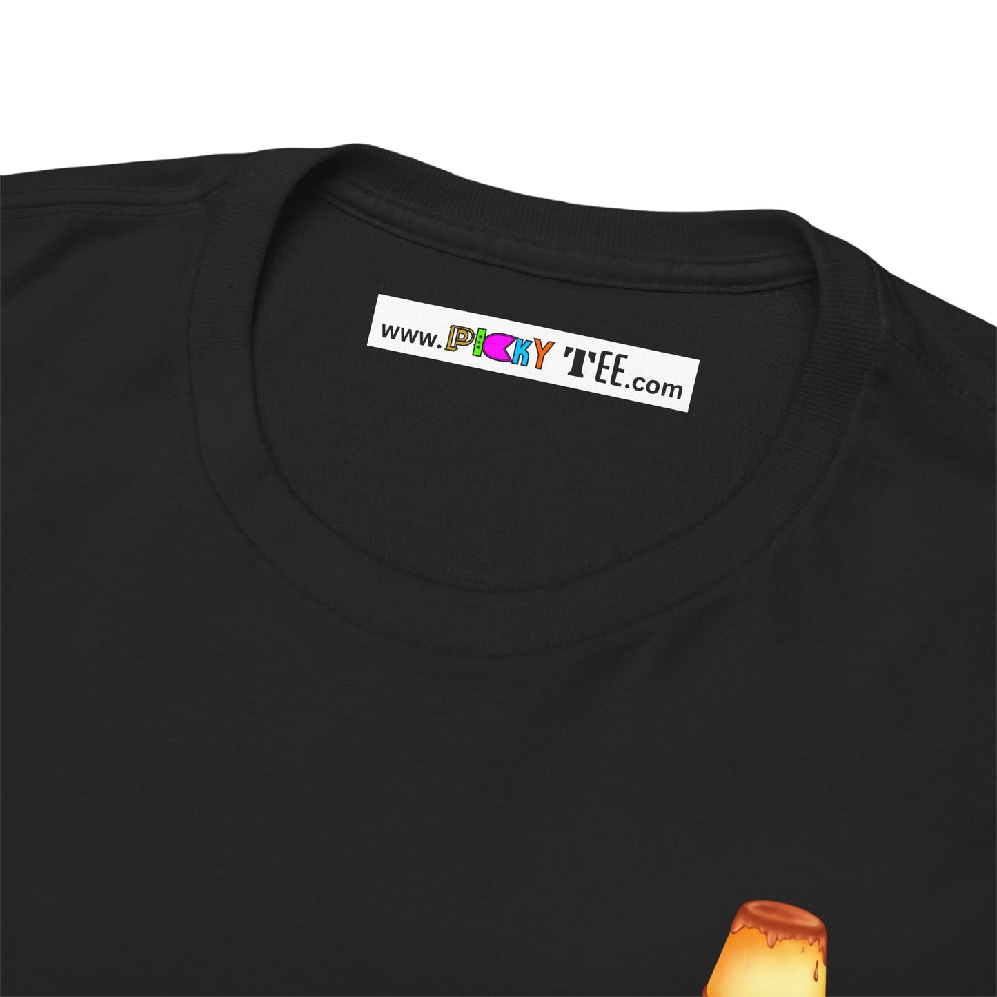 I LOVE IT WHEN A - FLAN COMES TOGETHER Unisex Heavy Cotton Tee