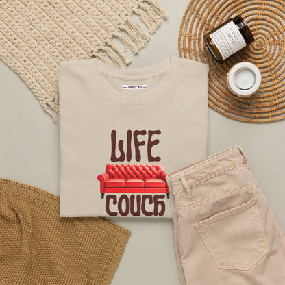 LIFE COUCH Unisex Heavy Cotton Tee