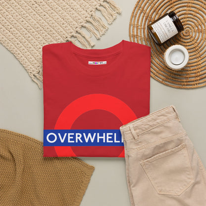 OVERWHELMED Unisex Heavy Cotton Tee