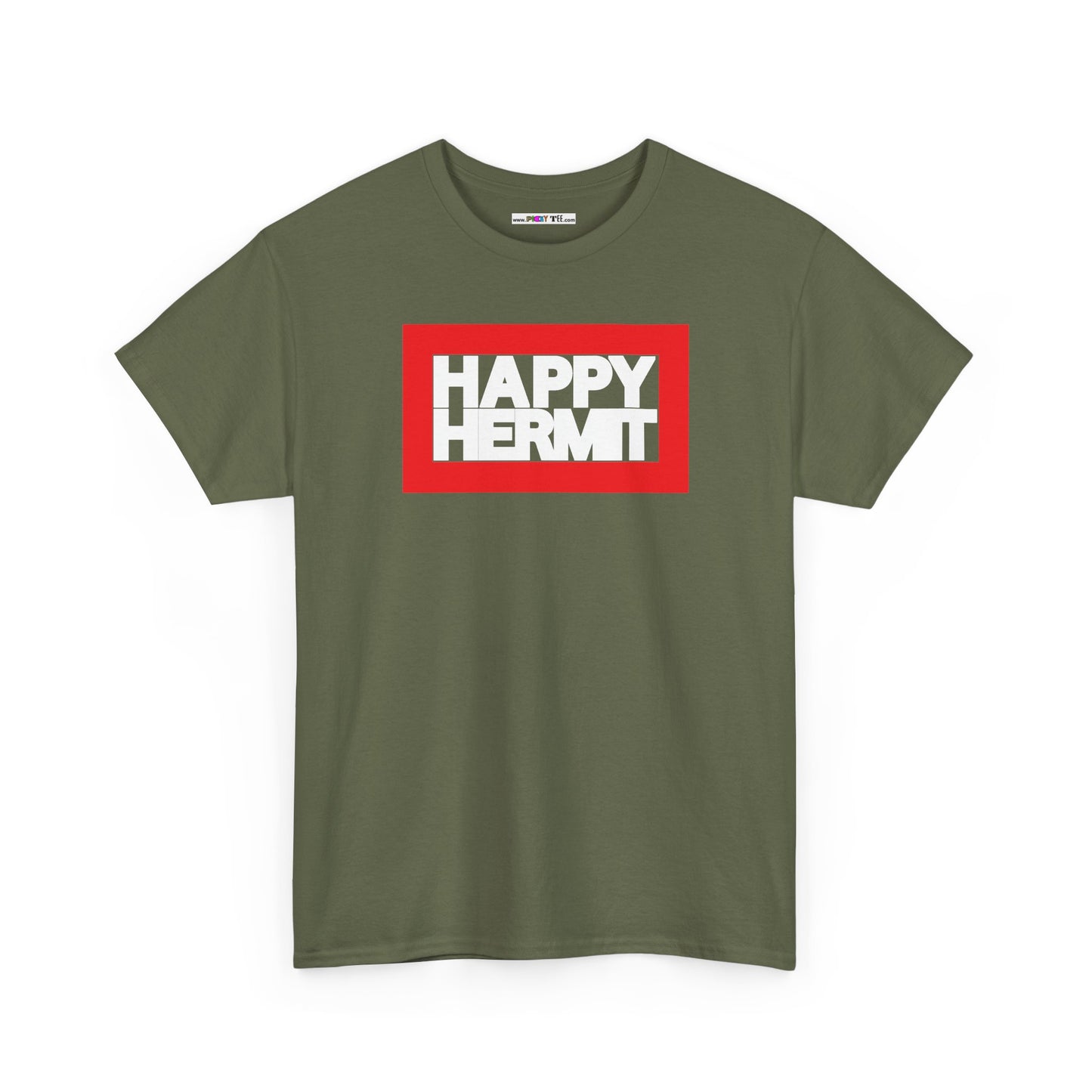 HAPPY HERMIT Unisex Heavy Cotton Tee