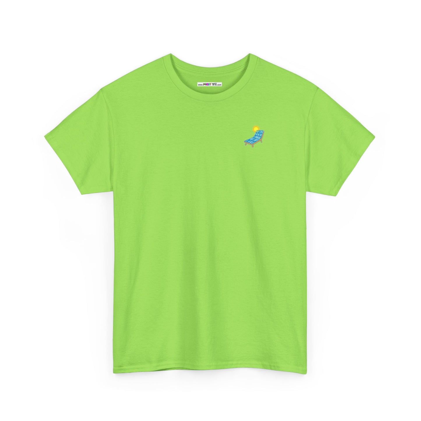 ON THE CHAISE LONGUE ALL DAY LONG Heavy Cotton Tee