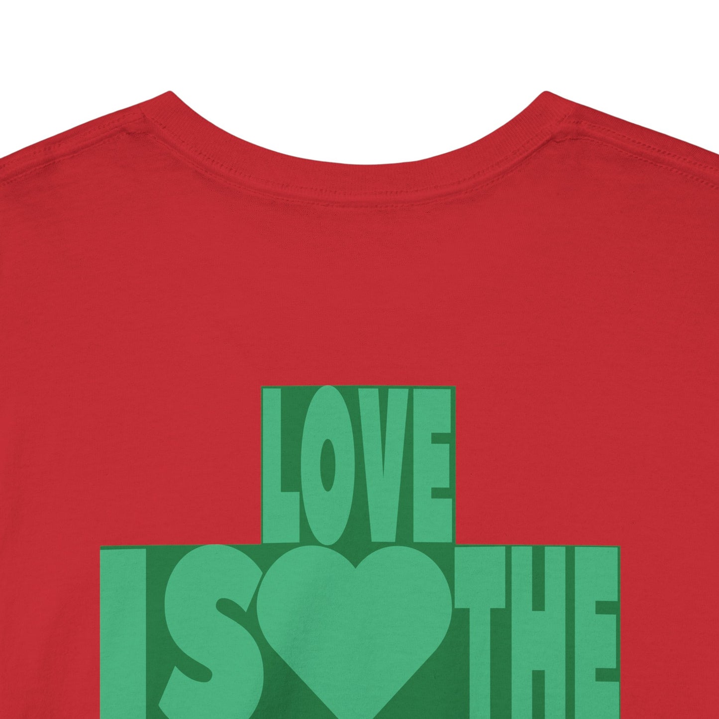 LOVE IS THE DRUG Unisex Heavy Cotton Tee