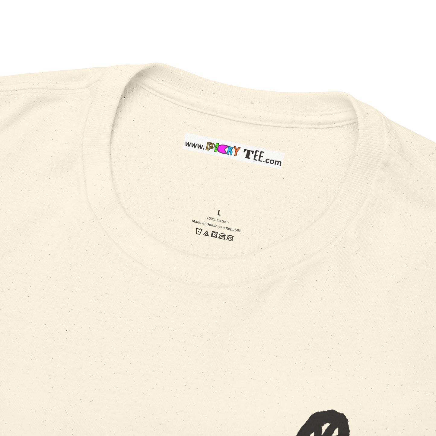 PEACEFULLY! Unisex Heavy Cotton Tee