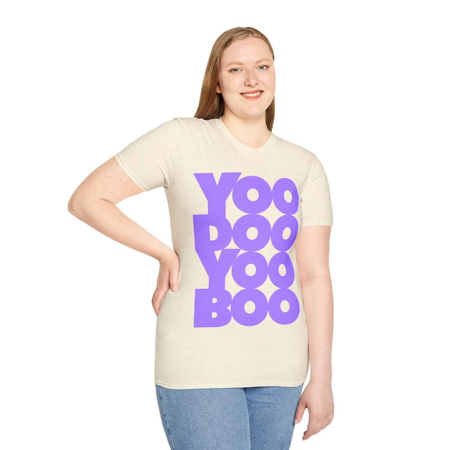 YOO DOO YOO BOO! Unisex Softstyle 100% Cotton T-Shirt