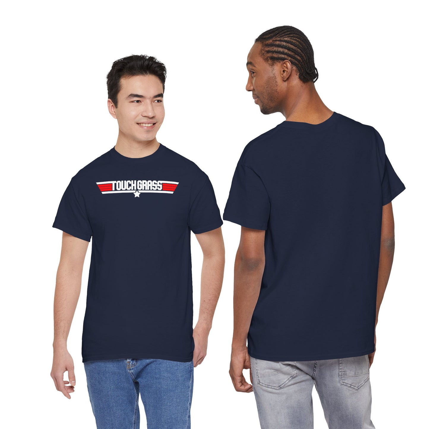TOUCH GRASS Unisex Heavy Cotton Tee