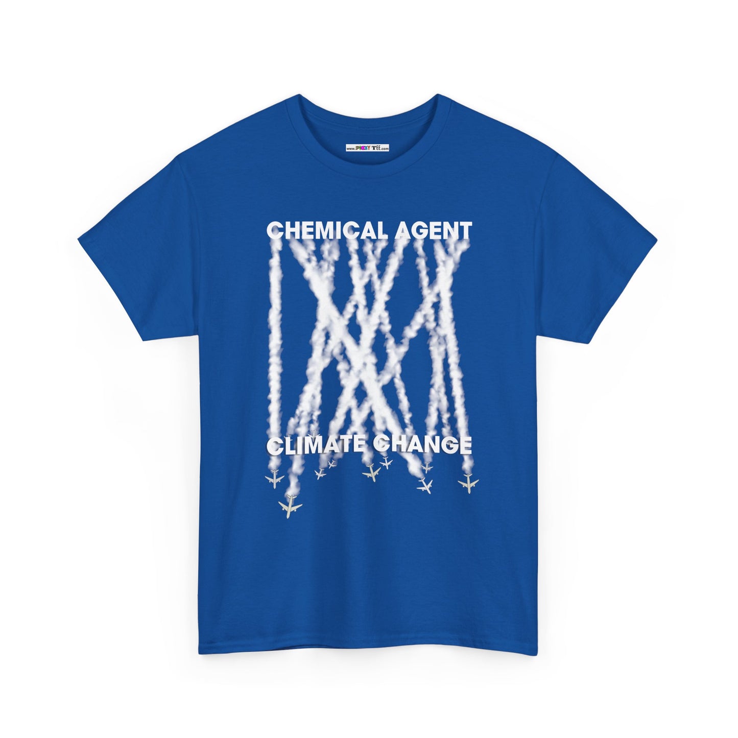 CHEMICAL AGENT/CLIMATE CHANGE Unisex Heavy Cotton Tee