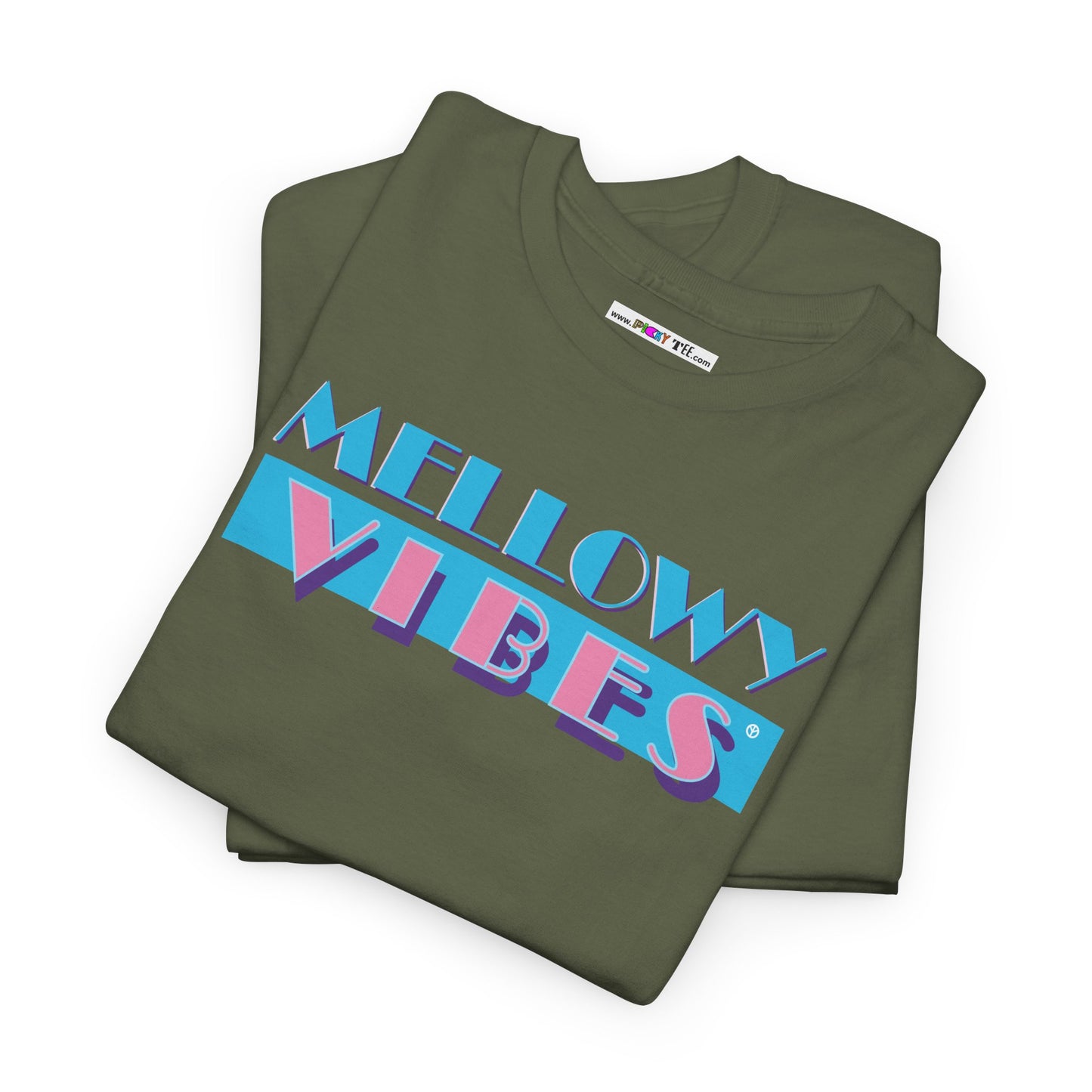 MELLOWY VIBES Unisex Heavy Cotton Tee