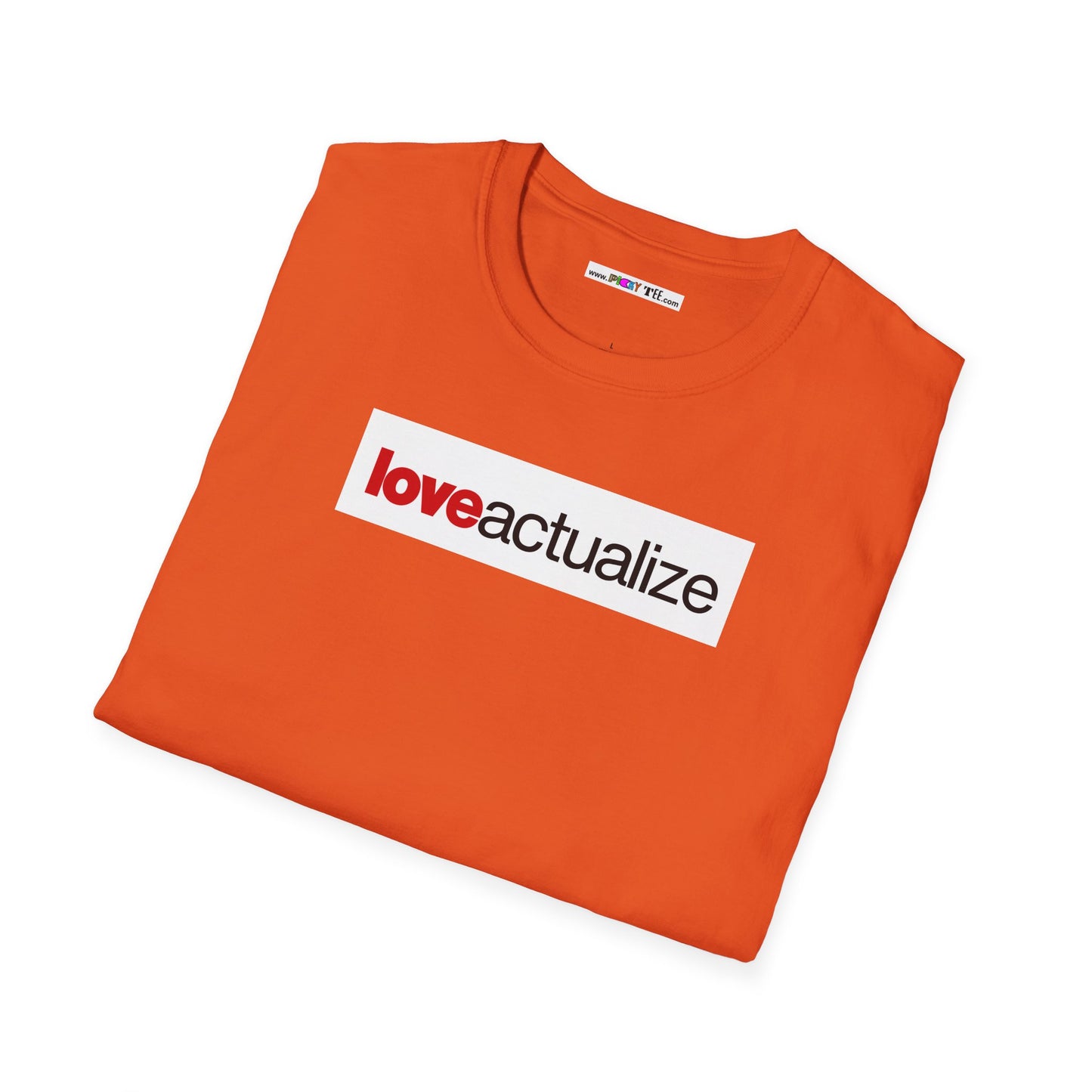 loveactualize Unisex Softstyle 100% Cotton T-Shirt