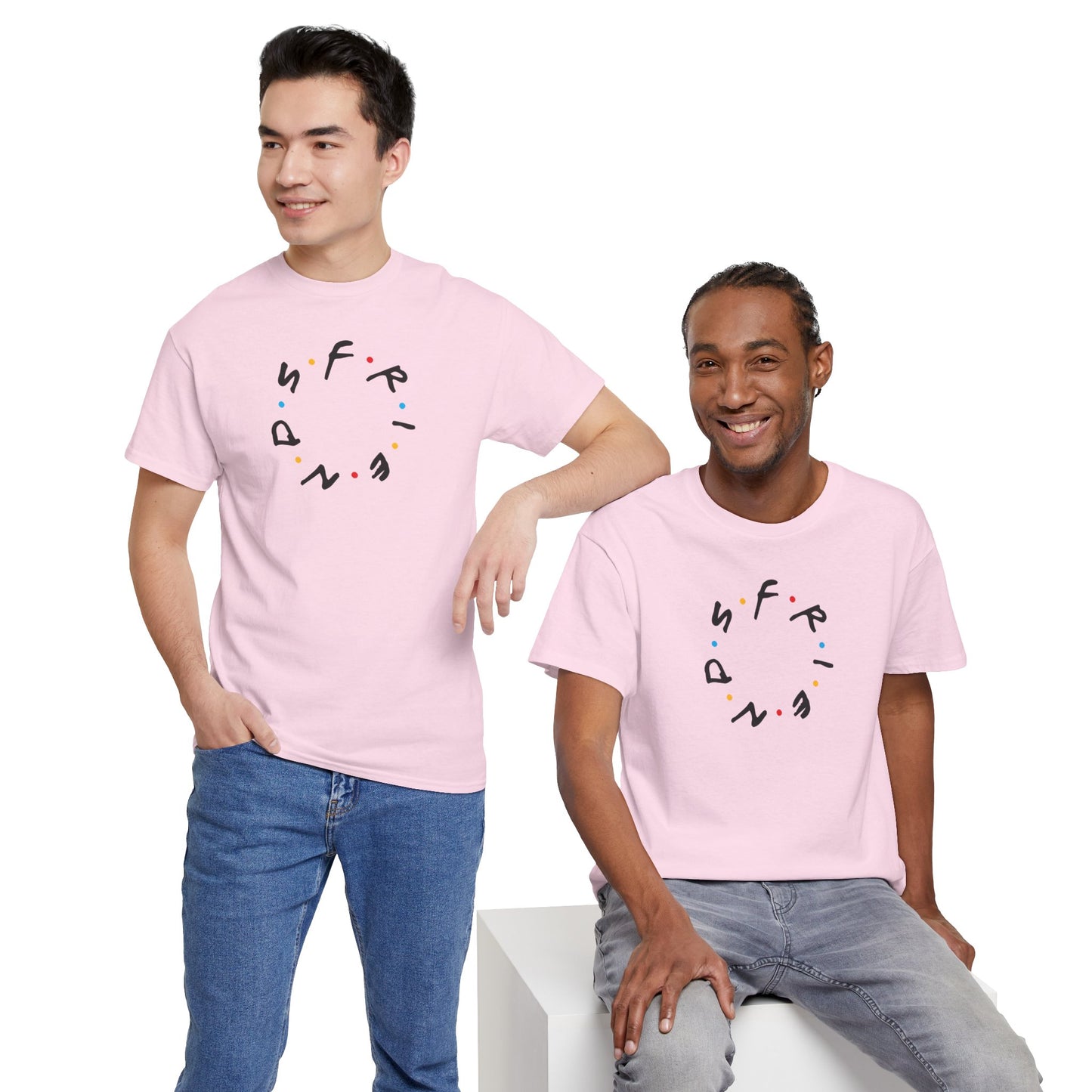 CIRCLE OF FRIENDS Unisex Heavy Cotton Tee