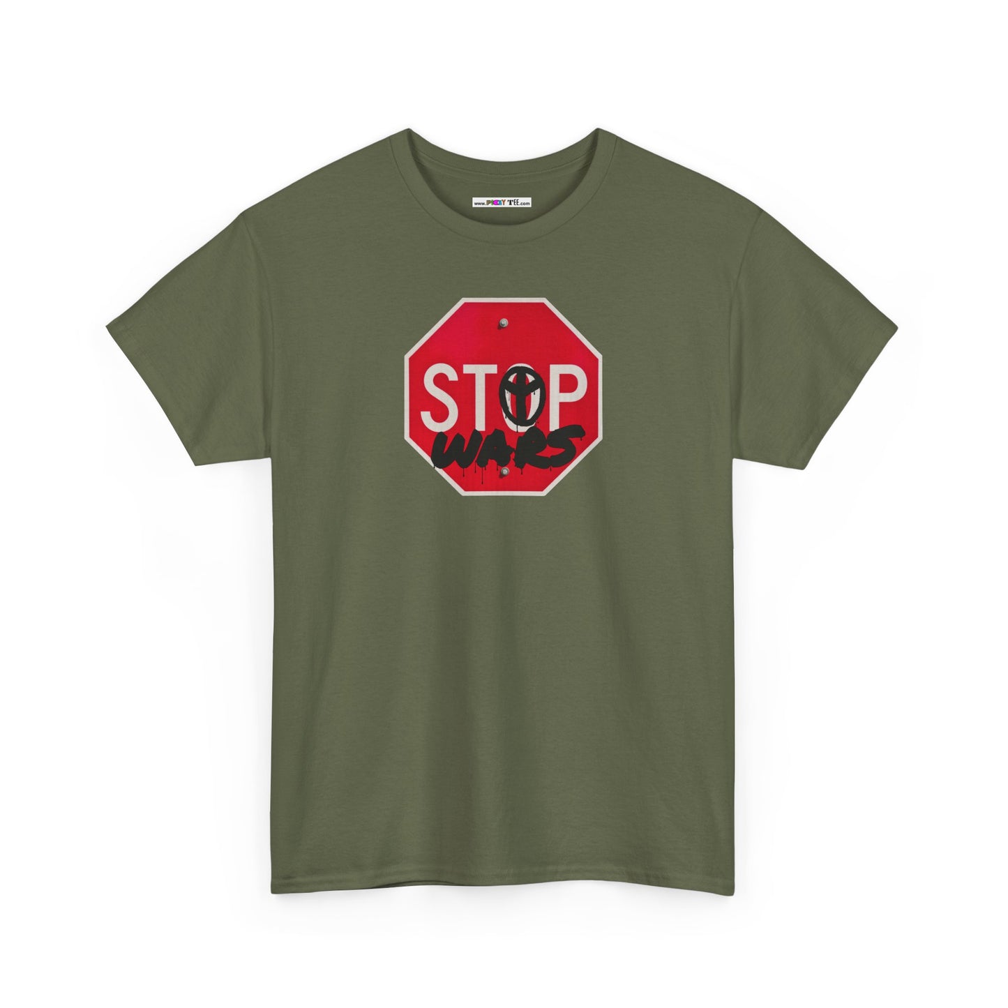 STOP wars Unisex Heavy Cotton Tee