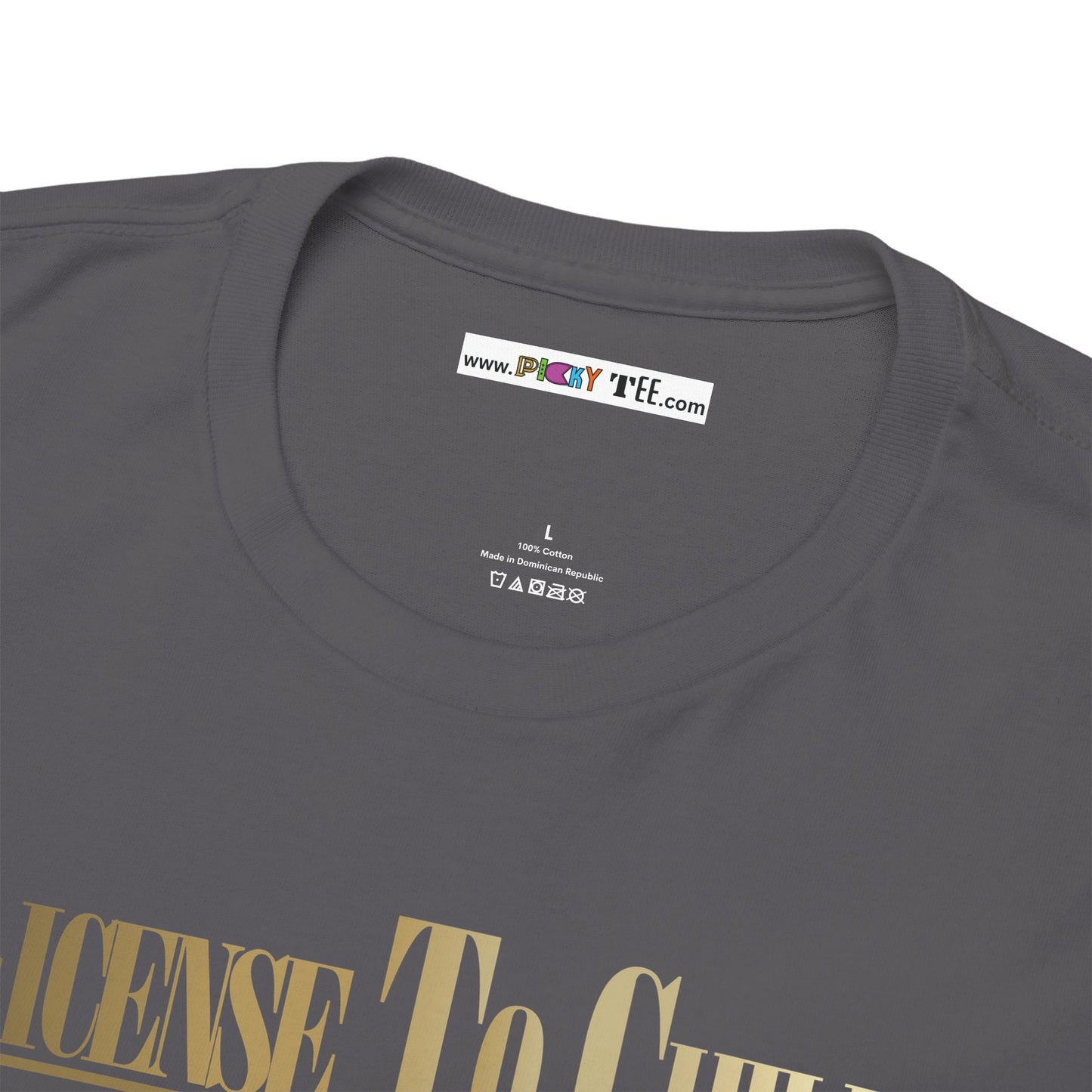 LICENSE TO CHILL 00Zzz Unisex Heavy Cotton Tee