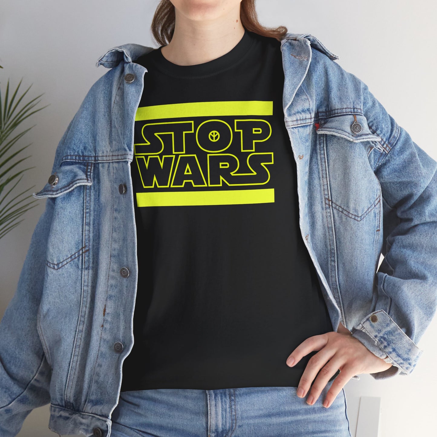 STOP WARS Unisex Heavy Cotton Tee