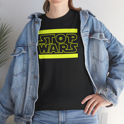 STOP WARS Unisex Heavy Cotton Tee