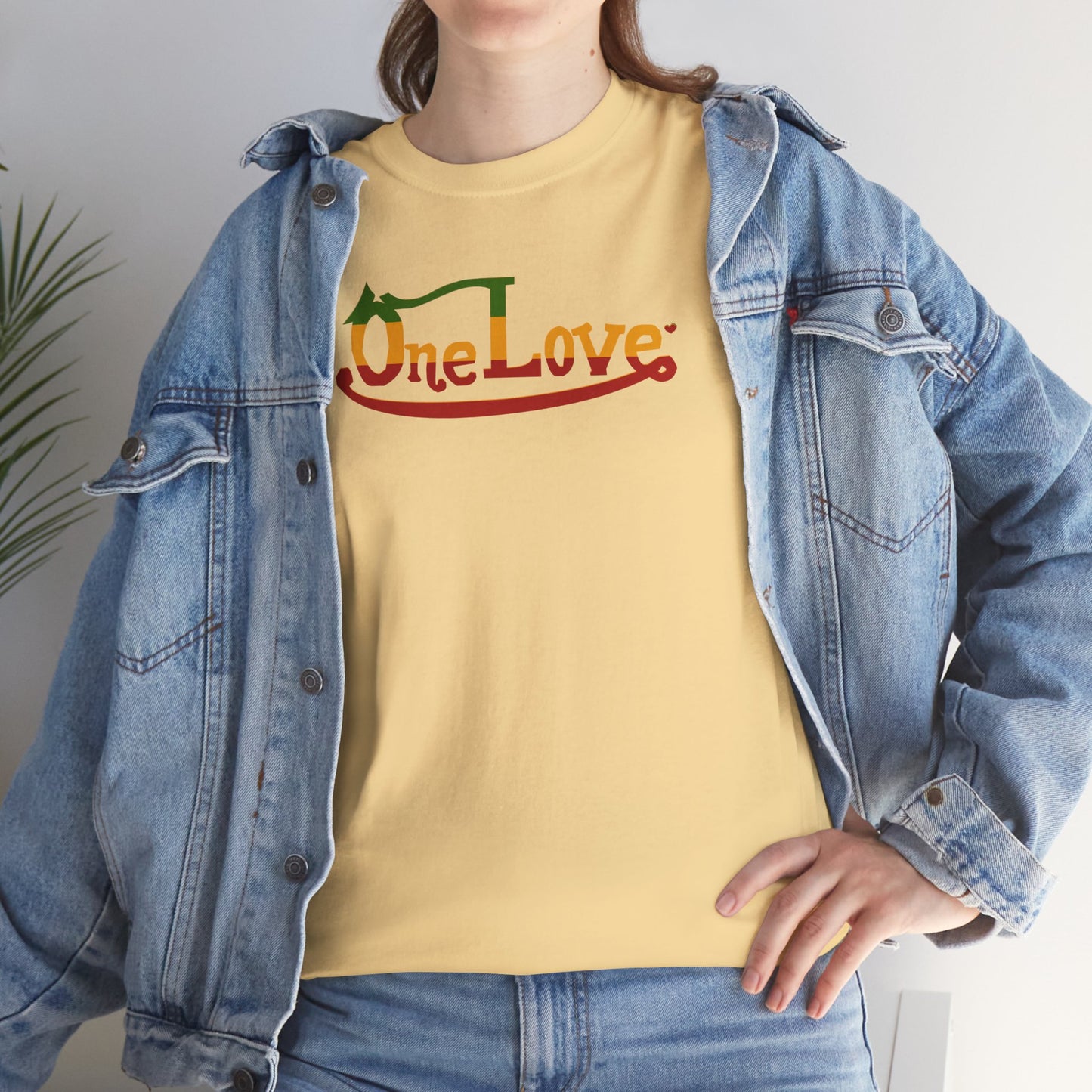 One Love Unisex Heavy Cotton Tee