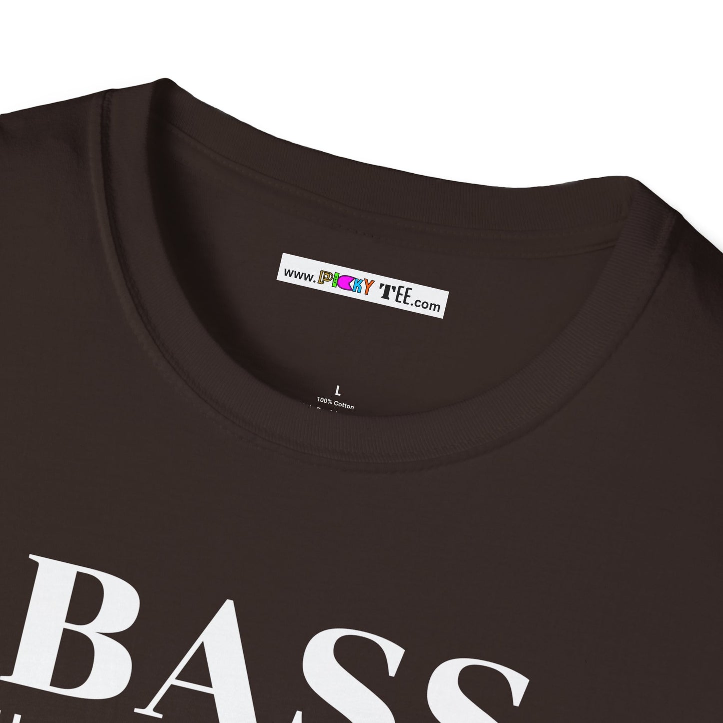 BASS HUGE BASS Unisex Softstyle 100% Cotton T-Shirt