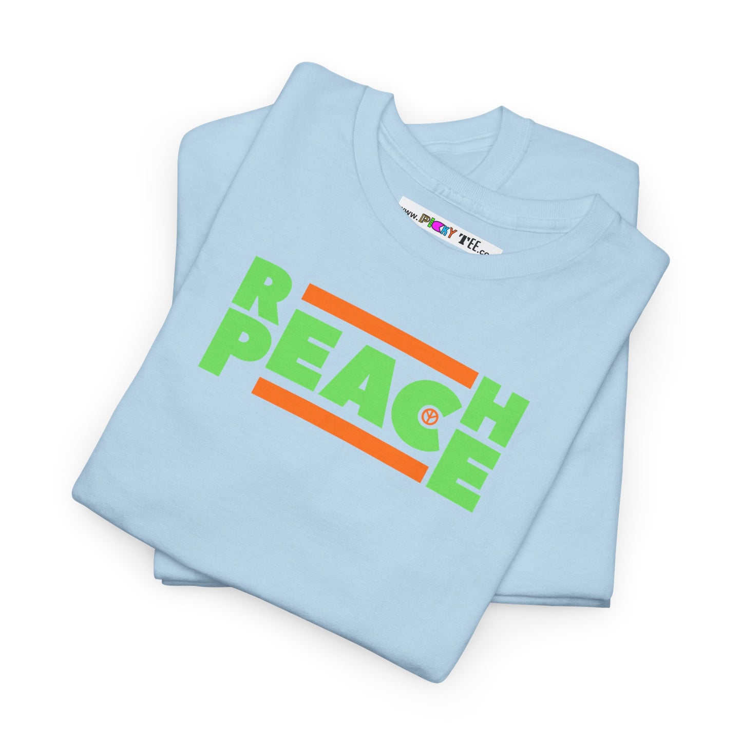REACH PEACE Unisex Heavy Cotton Tee